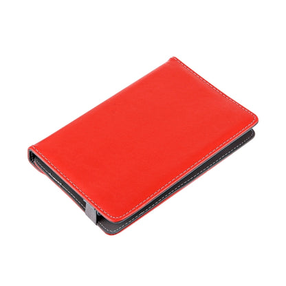 7 inch Tablets Leather Case Crazy Horse Texture 360 Degrees Rotation Protective Case Shell with Holder for Galaxy Tab A 7.0 (2016) / T280 & Tab 4 7.0 / T230 & Tab Q T2558, Colorfly G708, Asus ZenPad 7.0 Z370CG, Huawei MediaPad T1 7.0 / T1-701u(Red) by buy2fix