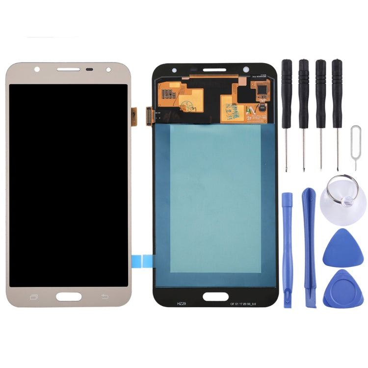 Original LCD Display + Touch Panel for Galaxy J7 Neo, J701F/DS, J701M(Gold) - LCD Screen by buy2fix | Online Shopping UK | buy2fix
