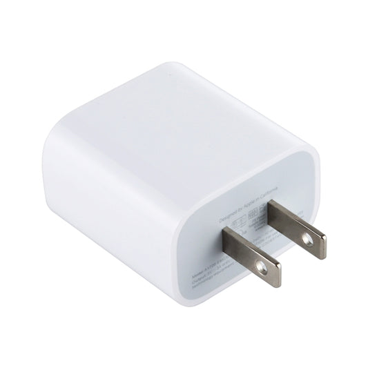 20W Type-C / USB-C PD Fast Charging Power Adapter, US Plug(White) by buy2fix