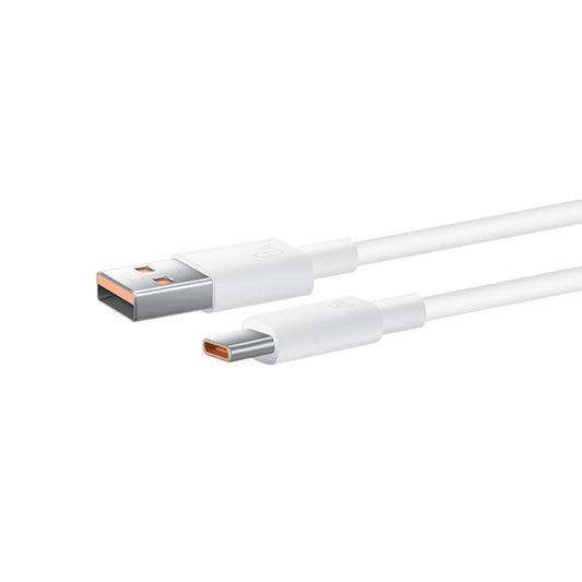 Original Huawei CC790 USB Type-A to USB-C / Type-C Interface 6A Data Cable, Cable Length: 1m(White) by Huawei