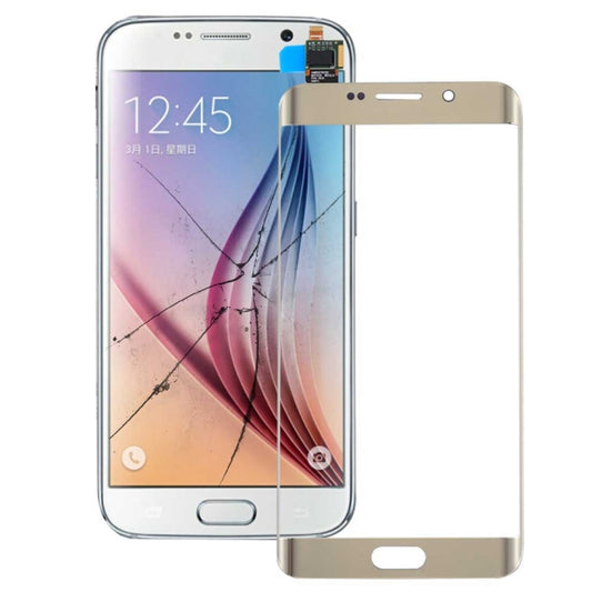 For Galaxy S6 Edge+ / G928  Touch Panel Digitizer(Gold) - Outer Glass Lens by buy2fix | Online Shopping UK | buy2fix