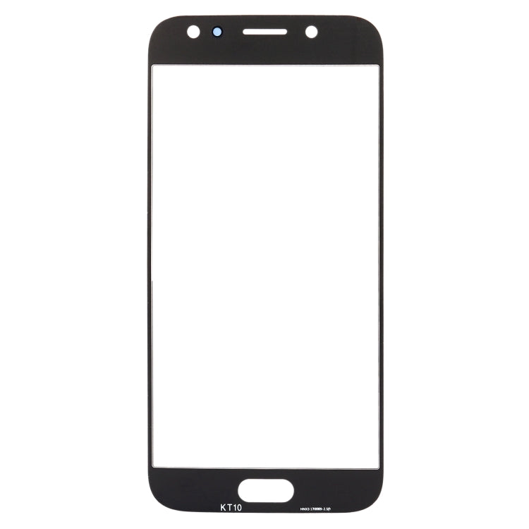 For Galaxy J7 (2017) / J730 Front Screen Outer Glass Lens (Gold) - Outer Glass Lens by buy2fix | Online Shopping UK | buy2fix
