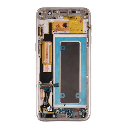 for Galaxy S7 Edge / G935A Original LCD Screen and Digitizer Full Assembly with Frame & Charging Port Board & Volume Button & Power Button(Gold) - LCD Screen by buy2fix | Online Shopping UK | buy2fix