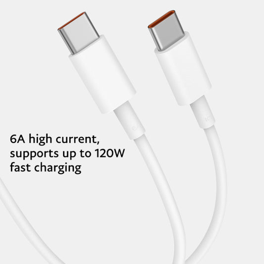 Original Xiaomi 6A USB-C / Type-C to USB-C / Type-C Fast Charging Data Cable, Length: 1m by Xiaomi