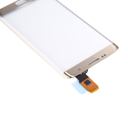For Galaxy S7 Edge / G9350 / G935F / G935A Touch Panel (Gold) - Outer Glass Lens by buy2fix | Online Shopping UK | buy2fix