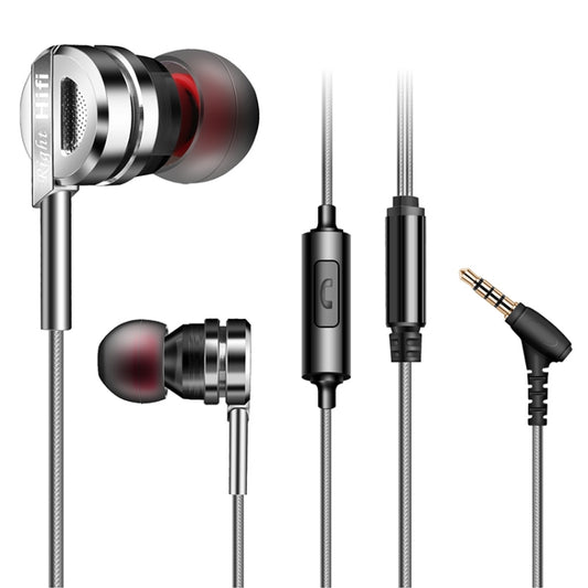 QKZ DM9 High-quality In-ear All-metal Sports Music Headphones, Microphone Version by QKZ