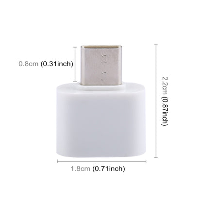 ABS Shell USB 2.0 to USB-C / Type-C Mini OTG Adapter Connector - OTG Adapter by buy2fix | Online Shopping UK | buy2fix