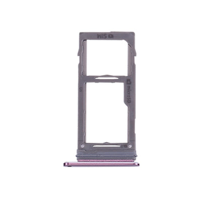 For Galaxy S9+ / S9 SIM & Micro SD Card Tray (Purple) - Card Tray by buy2fix | Online Shopping UK | buy2fix