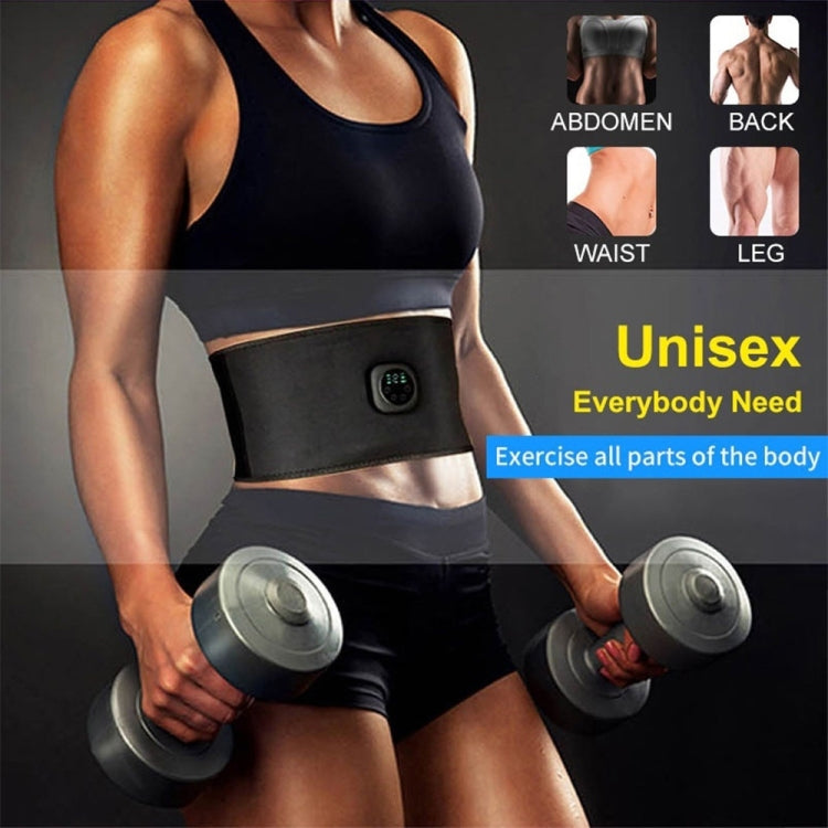 EMS Smart Micro-current Abdominal Fitness Device Waist Massage Belt - Fitness Equipments by buy2fix | Online Shopping UK | buy2fix