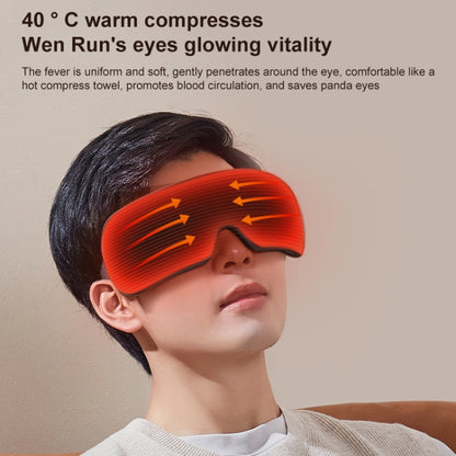 Smart Hot Compress Air Pressure Vibration Eye Massager Visual Massage Eye Care Device (Light Smoke) - Massage & Relaxation by buy2fix | Online Shopping UK | buy2fix