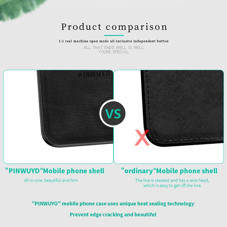 PINWUYO Shockproof Waterproof Full Coverage PC + TPU + Skin Protective Case for Sony Xperia XZ3 (Black) - Sony Cases by PINWUYO | Online Shopping UK | buy2fix