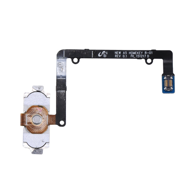For Galaxy A5 (2016) / A510 Home Button Flex Cable with Fingerprint Identification(White) - Flex Cable by buy2fix | Online Shopping UK | buy2fix
