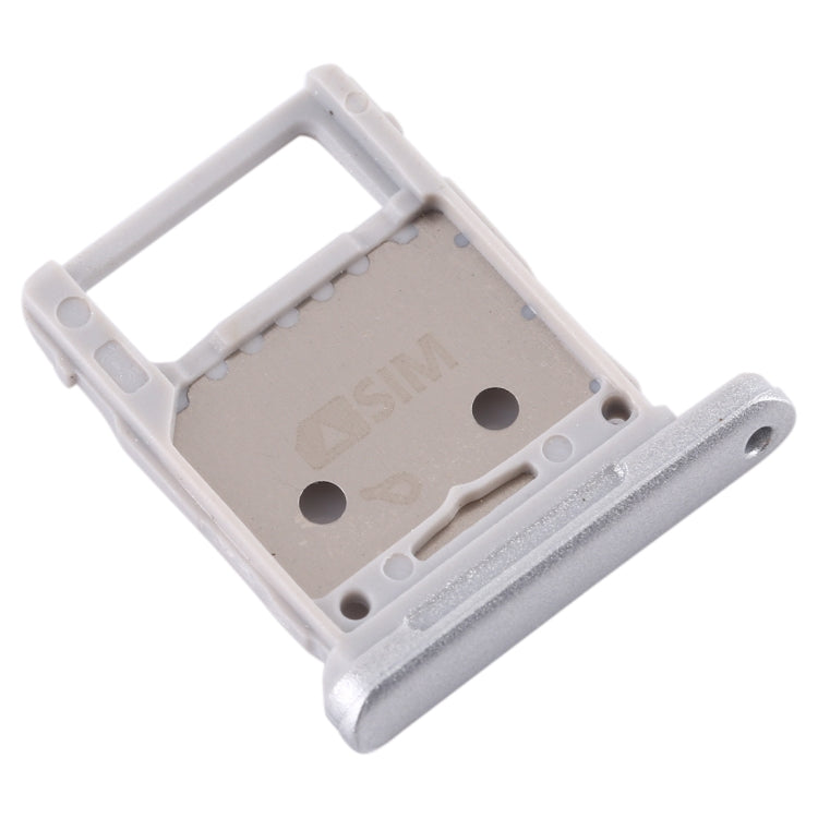 For Galaxy TabPro S2 W727 SIM Card + Micro SD Card Tray (Silver) - Card Tray by buy2fix | Online Shopping UK | buy2fix