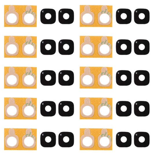 For Galaxy J5 Prime 10pcs Back Camera Lens Cover with Sticker - Camera Series by buy2fix | Online Shopping UK | buy2fix