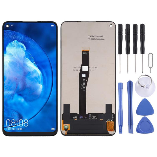 LCD-Bildschirm und Digitizer-Vollmontage für Huawei Nova 5z / SPN-AL00 / SPN-TL00 (Schwarz)