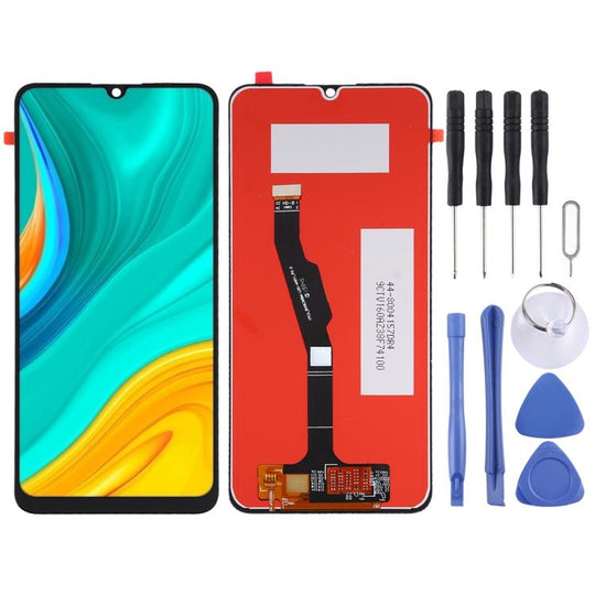 LCD-Bildschirm und Digitizer-Vollmontage für Huawei Enjoy 10e (Schwarz)