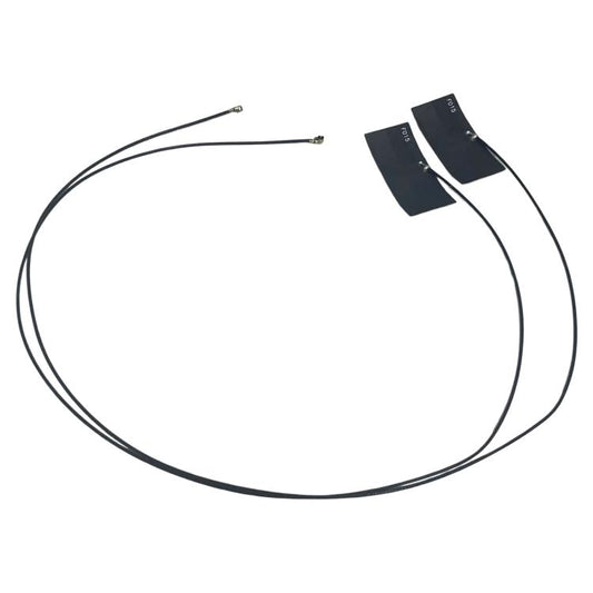 1 Pair Mini PCI-E Wifi Internal Antenna Universal Laptop Wifi Bluetooth Yellow film antenna For Wireless network card tablet by buy2fix