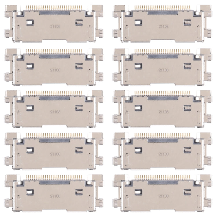 For Galaxy Tab 7.7 / P6800 10pcs Charging Port Connector - Tail Connector by buy2fix | Online Shopping UK | buy2fix