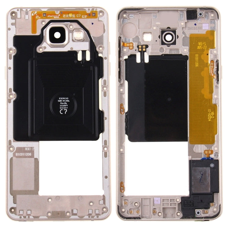 For Galaxy A5 (2016) / A5100 Middle Frame Bezel (Gold) - Others by buy2fix | Online Shopping UK | buy2fix
