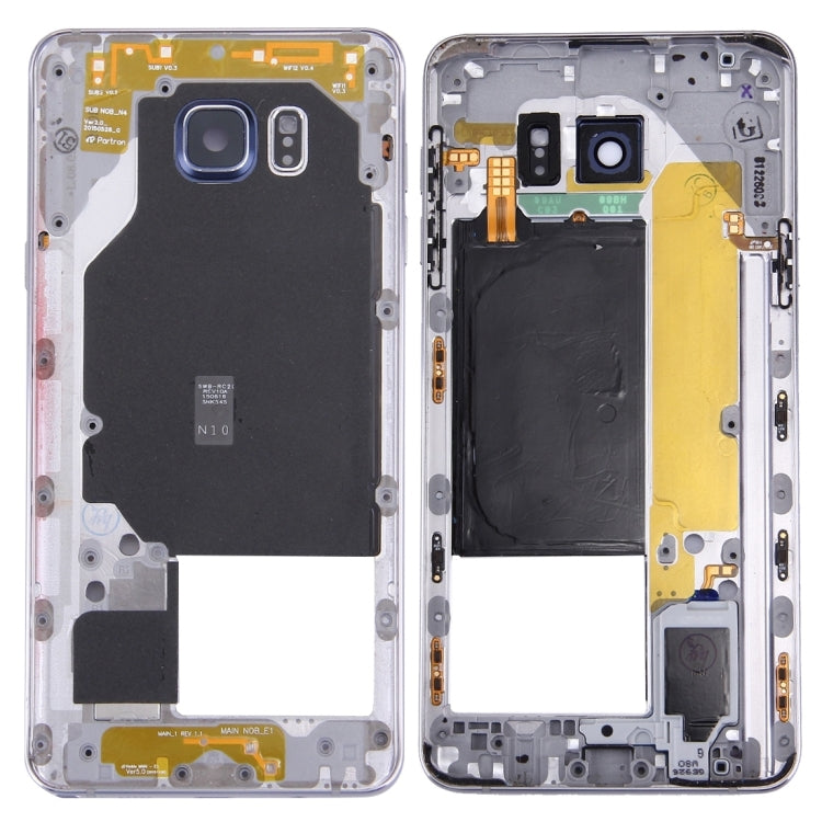 For Galaxy Note 5 / N9200 Middle Frame Bezel (Grey) - Frame Bezel Plate by buy2fix | Online Shopping UK | buy2fix