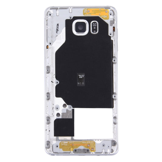 For Galaxy Note 5 / N9200 Middle Frame Bezel (White) - Frame Bezel Plate by buy2fix | Online Shopping UK | buy2fix
