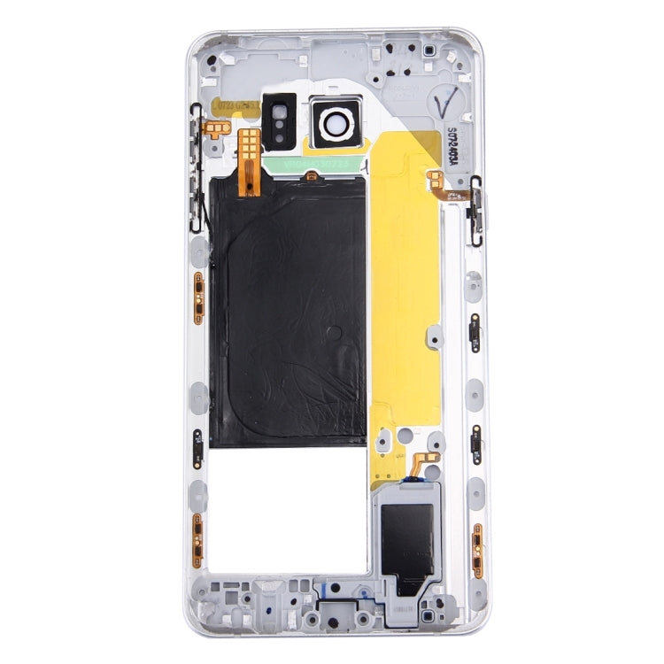 For Galaxy Note 5 / N9200 Middle Frame Bezel (White) - Frame Bezel Plate by buy2fix | Online Shopping UK | buy2fix