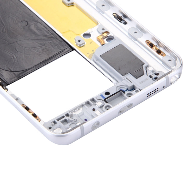 For Galaxy Note 5 / N9200 Middle Frame Bezel (White) - Frame Bezel Plate by buy2fix | Online Shopping UK | buy2fix