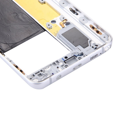 For Galaxy Note 5 / N9200 Middle Frame Bezel (White) - Frame Bezel Plate by buy2fix | Online Shopping UK | buy2fix