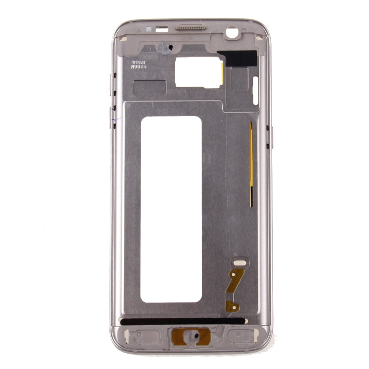 For Galaxy S7 Edge / G935 Front Housing LCD Frame Bezel Plate (Gold) - Frame Bezel Plate by buy2fix | Online Shopping UK | buy2fix