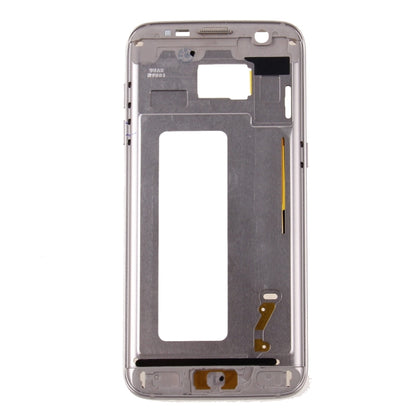 For Galaxy S7 Edge / G935 Front Housing LCD Frame Bezel Plate (Gold) - Frame Bezel Plate by buy2fix | Online Shopping UK | buy2fix