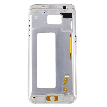 For Galaxy S7 Edge / G935 Front Housing LCD Frame Bezel Plate (Silver) - Frame Bezel Plate by buy2fix | Online Shopping UK | buy2fix