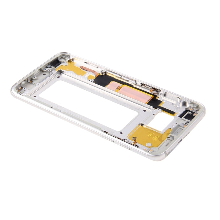 For Galaxy S7 Edge / G935 Front Housing LCD Frame Bezel Plate (Silver) - Frame Bezel Plate by buy2fix | Online Shopping UK | buy2fix