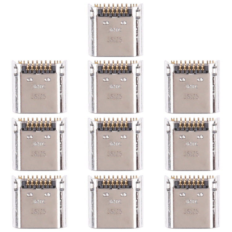For Galaxy Tab 4 7.0 3G / T231 10pcs Charging Port Connector - Tail Connector by buy2fix | Online Shopping UK | buy2fix