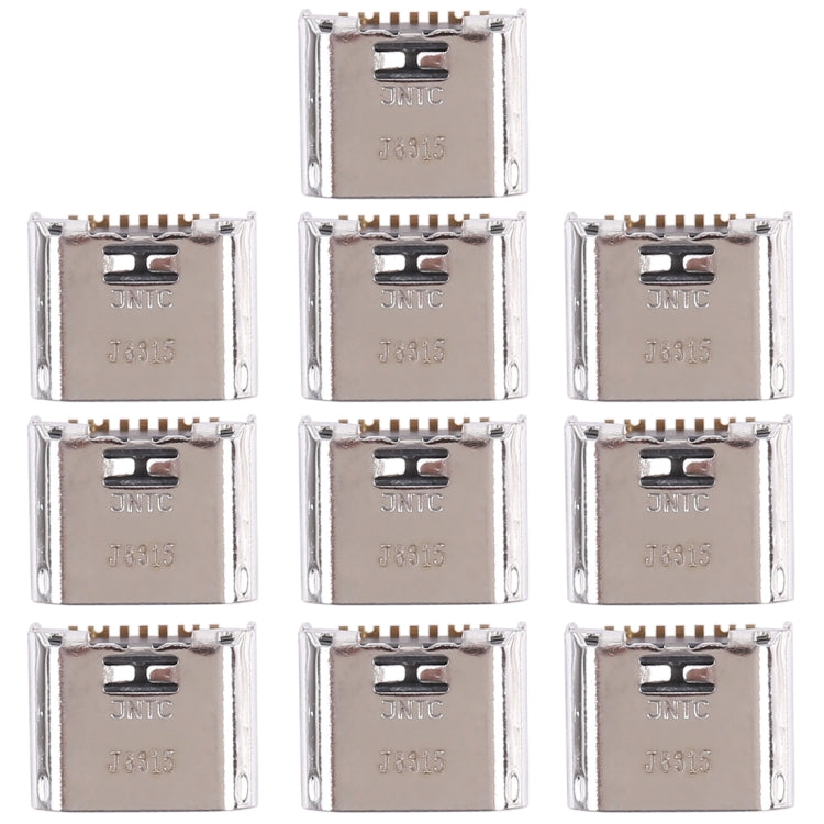 For Galaxy Tab A 10.1 (2016) 10pcs Charging Port Connector - Tail Connector by buy2fix | Online Shopping UK | buy2fix