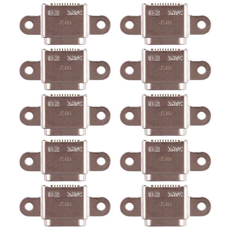 For Galaxy S7 Active 10pcs Charging Port Connector - Tail Connector by buy2fix | Online Shopping UK | buy2fix