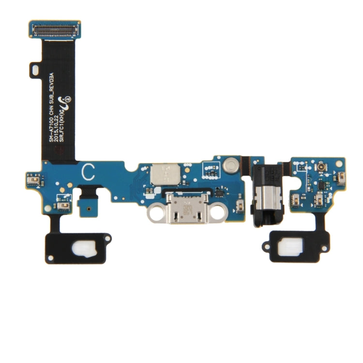 For Galaxy A7(2016) / A7100 Charging Port & Sensor & Headphone Jack Flex Cable - Tail Connector by buy2fix | Online Shopping UK | buy2fix