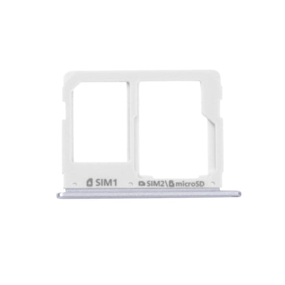 For Galaxy A3(2016) / A3100 & A5(2016) / A5100 & A7(2016) / A7100 SIM Card Tray and Micro SD Card Tray  (Grey) - Card Tray by buy2fix | Online Shopping UK | buy2fix