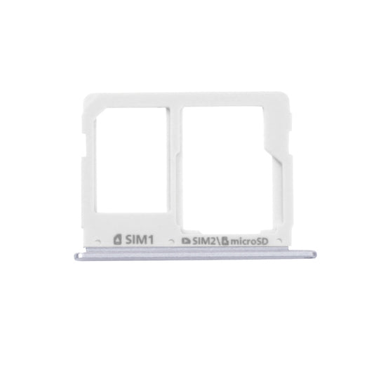 For Galaxy A3(2016) / A3100 & A5(2016) / A5100 & A7(2016) / A7100 SIM Card Tray and Micro SD Card Tray  (Grey) - Card Tray by buy2fix | Online Shopping UK | buy2fix
