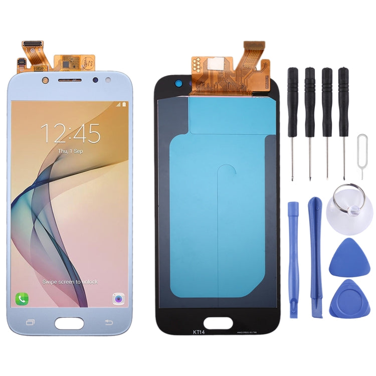 Oled LCD Screen for Galaxy J5 (2017)/J5 Pro 2017, J530F/DS, J530Y/DS with Digitizer Full Assembly (Blue) - LCD Screen by buy2fix | Online Shopping UK | buy2fix