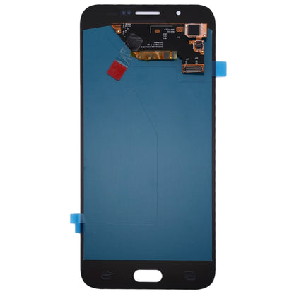 Oled LCD Screen for Galaxy A8 with Digitizer Full Assembly (Black) - LCD Screen by buy2fix | Online Shopping UK | buy2fix