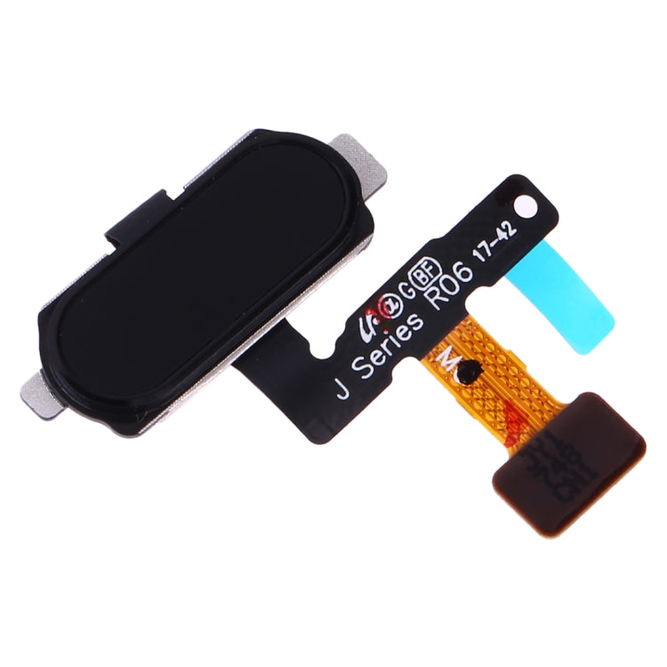 For Galaxy J7 (2017) SM-J730F/DS SM-J730/DS Fingerprint Sensor Flex Cable(Black) - Flex Cable by buy2fix | Online Shopping UK | buy2fix