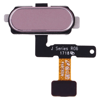 For Galaxy J7 (2017) SM-J730F/DS SM-J730/DS Fingerprint Sensor Flex Cable(Pink) - Flex Cable by buy2fix | Online Shopping UK | buy2fix