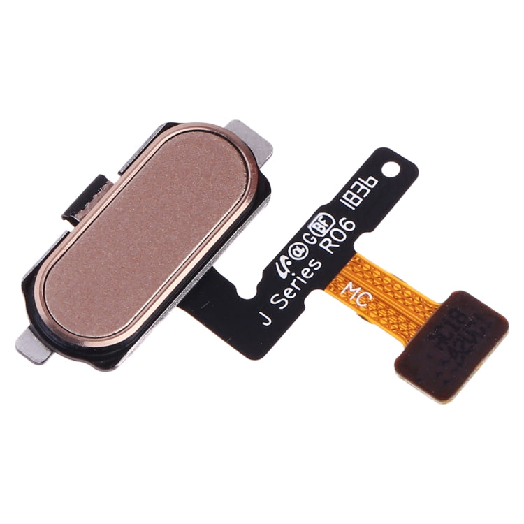 For Galaxy J7 (2017) SM-J730F/DS SM-J730/DS Fingerprint Sensor Flex Cable(Gold) - Flex Cable by buy2fix | Online Shopping UK | buy2fix