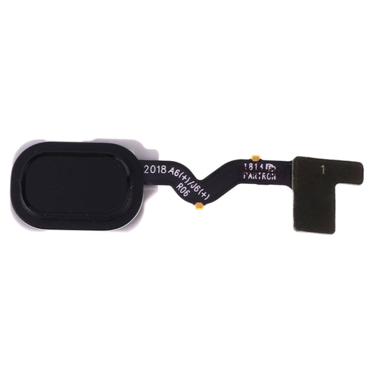 For Galaxy J6 (2018) SM-J600F/DS SM-J600G/DS Fingerprint Sensor Flex Cable(Black) - Flex Cable by buy2fix | Online Shopping UK | buy2fix