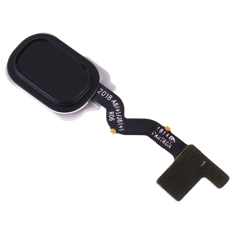 For Galaxy J6 (2018) SM-J600F/DS SM-J600G/DS Fingerprint Sensor Flex Cable(Black) - Flex Cable by buy2fix | Online Shopping UK | buy2fix