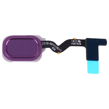 For Galaxy J6 (2018) SM-J600F/DS SM-J600G/DS Fingerprint Sensor Flex Cable(Purple) - Flex Cable by buy2fix | Online Shopping UK | buy2fix