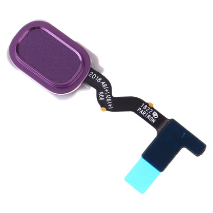 For Galaxy J6 (2018) SM-J600F/DS SM-J600G/DS Fingerprint Sensor Flex Cable(Purple) - Flex Cable by buy2fix | Online Shopping UK | buy2fix