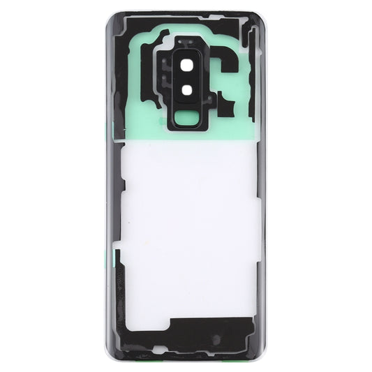 For Samsung Galaxy S9+ / G965F G965F/DS G965U G965W G9650 Transparent Battery Back Cover with Camera Lens Cover (Transparent) - Back Cover by buy2fix | Online Shopping UK | buy2fix