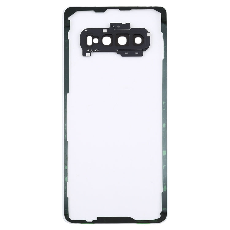For Samsung Galaxy S10+ SM-G9750 G975F Transparent Battery Back Cover with Camera Lens Cover (Transparent) - Back Cover by buy2fix | Online Shopping UK | buy2fix