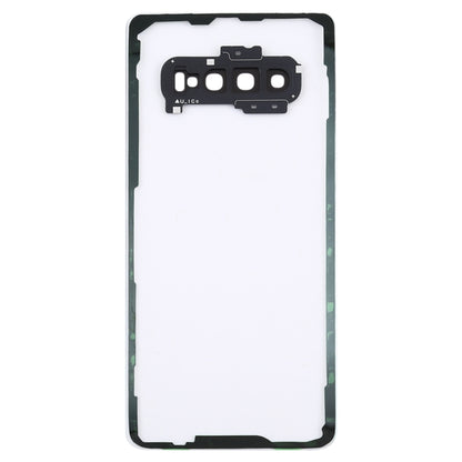 For Samsung Galaxy S10+ SM-G9750 G975F Transparent Battery Back Cover with Camera Lens Cover (Transparent) - Back Cover by buy2fix | Online Shopping UK | buy2fix
